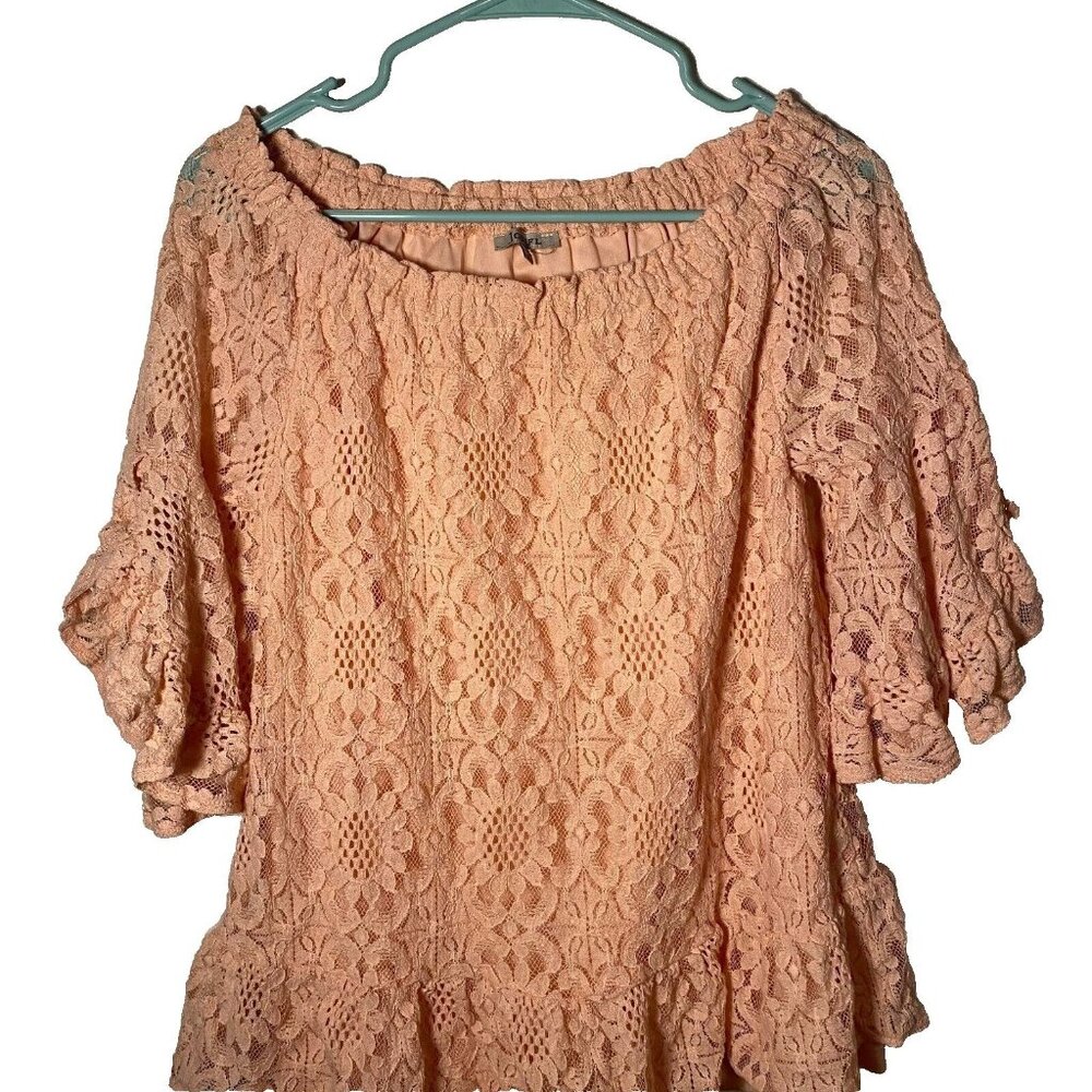 Jodifl Ladies Minidress Pink Lace Size‎ Small